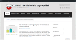 Desktop Screenshot of blogcopropriete.com